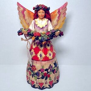 Beautiful Jim Shore Angel Of Gratefulness Collectible Angel